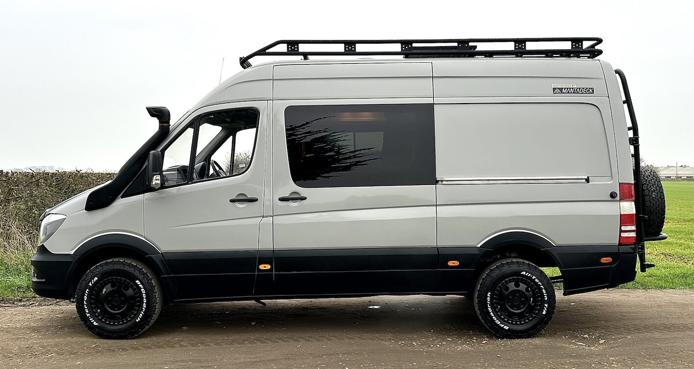 Mercedes Sprinter Campervan Interior by Brown Bird and Company