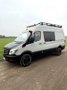 Mercedes Sprinter Campervan Interior by Brown Bird and Company