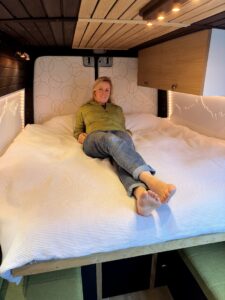 Mercedes Sprinter Campervan Interior by Brown Bird and Company