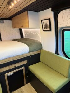 Mercedes Sprinter Campervan Interior by Brown Bird and Company