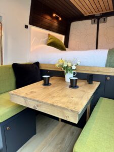 Mercedes Sprinter Campervan Interior by Brown Bird and Company